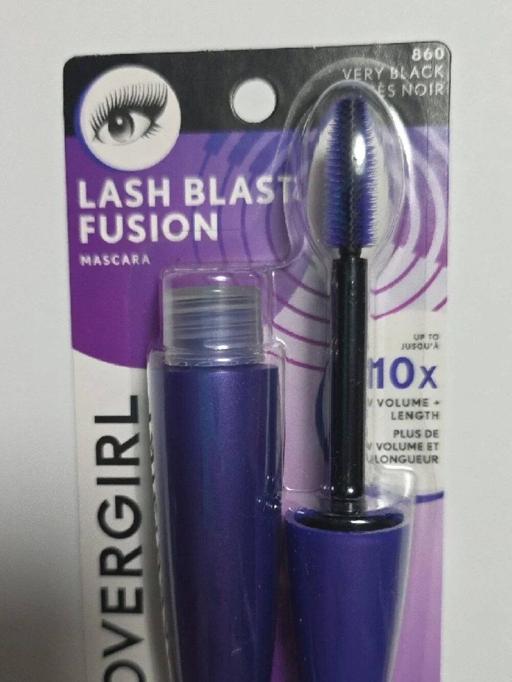 COVERGIRL Lash Blast Fusion Mascara, 860 Very Black, 0.44 fl oz